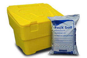 60ltr grit bin with salt
